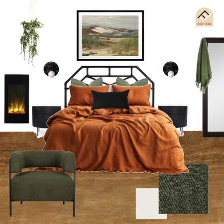 Autumn master bedroom Interior Design Mood Board by Five Files Design Studio on Style Sourcebook