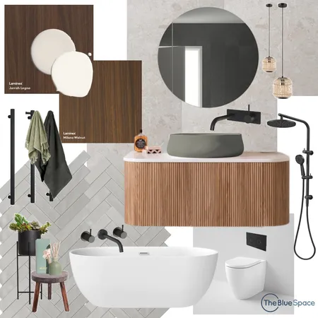 Michelle Gould | Guest House Bathroom Interior Design Mood Board by The Blue Space on Style Sourcebook