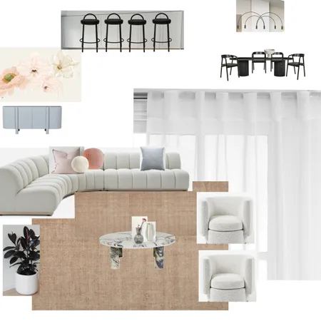 SABRINA LIVING ROOM v 10 Interior Design Mood Board by Peachwood Interiors on Style Sourcebook