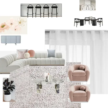 SABRINA LIVING ROOM v 9 Interior Design Mood Board by Peachwood Interiors on Style Sourcebook