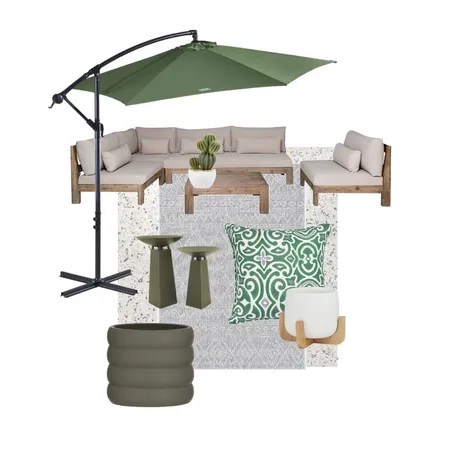 Outdoor garden setting Interior Design Mood Board by carob. designs on Style Sourcebook