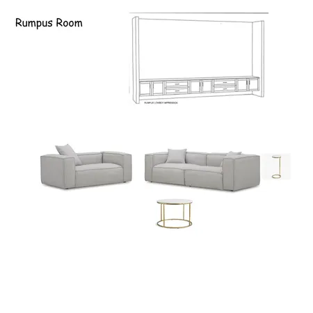 Rumpus Room Interior Design Mood Board by blackmortar on Style Sourcebook