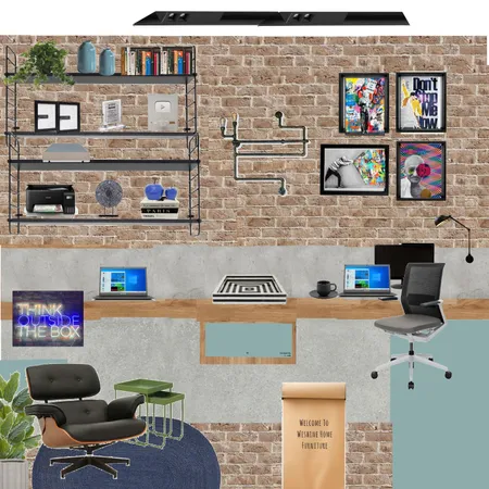 Marina Office II Interior Design Mood Board by Tamiris on Style Sourcebook