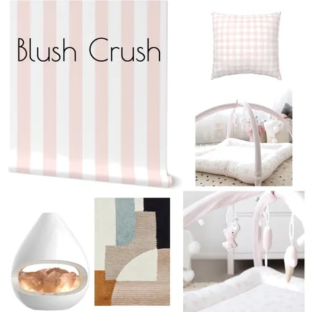 Blush Crush Interior Design Mood Board by viv on Style Sourcebook