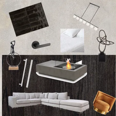 black mood Interior Design Mood Board by kriziaba1 on Style Sourcebook