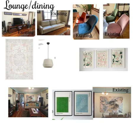 Downstairs lounge dining Interior Design Mood Board by JH Reno Reimagined Queenslander on Style Sourcebook