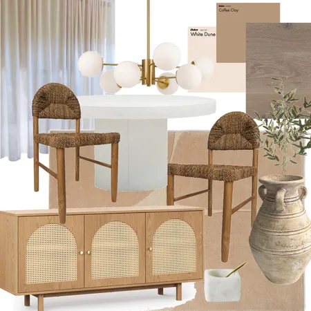 Contemporary dining Interior Design Mood Board by Manzil interiors on Style Sourcebook