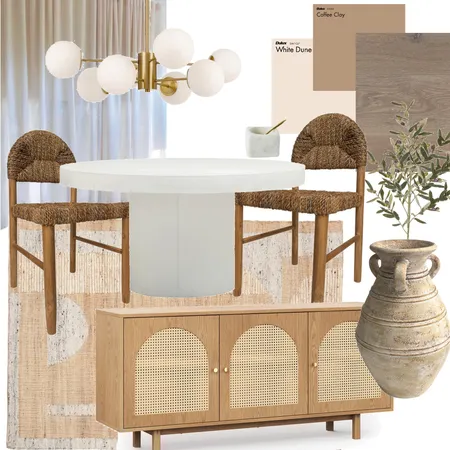 Contemporary dining Interior Design Mood Board by Manzil interiors on Style Sourcebook