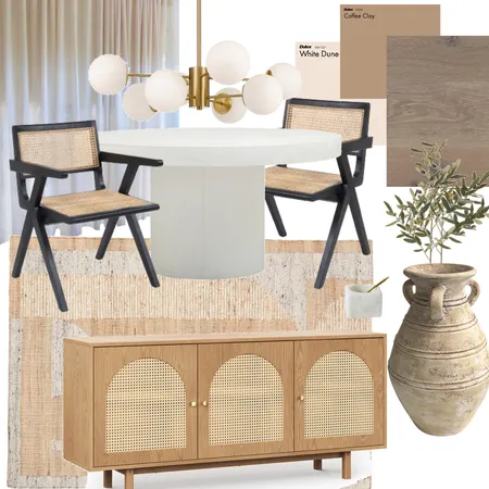 Contemporary dining Interior Design Mood Board by Manzil interiors on Style Sourcebook