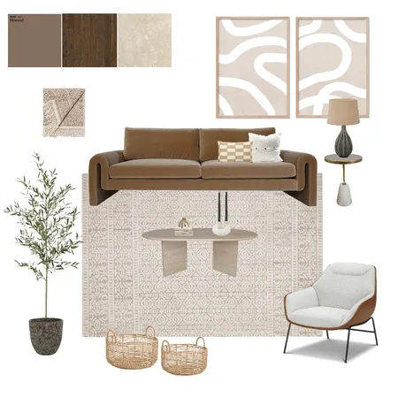 earthy living room Interior Design Mood Board by Suite.Minded on Style Sourcebook