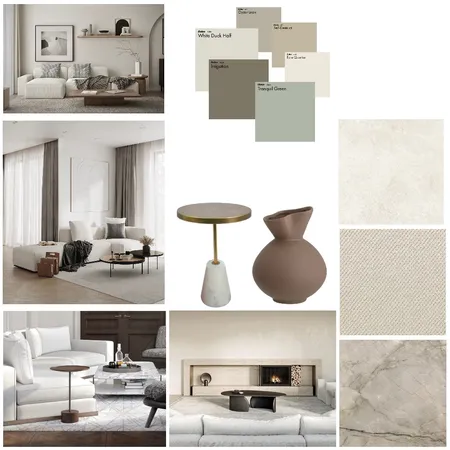 Earthy Neutral Luxe Interior Design Mood Board by DKD on Style Sourcebook