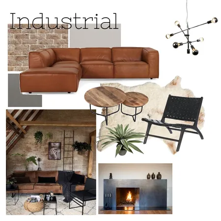 Industrial Mood Board Interior Design Mood Board by djalvarez94 on Style Sourcebook