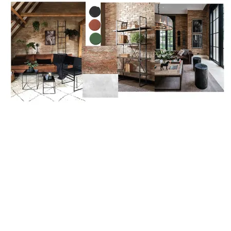 Industrial loft Interior Design Mood Board by MMHDesignz on Style Sourcebook