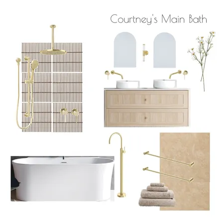 Courtney's Main Bath Interior Design Mood Board by gracemeek on Style Sourcebook