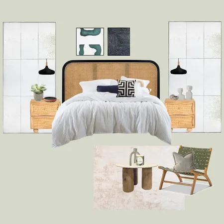 Balanced bedroom Interior Design Mood Board by mellie_marshall on Style Sourcebook