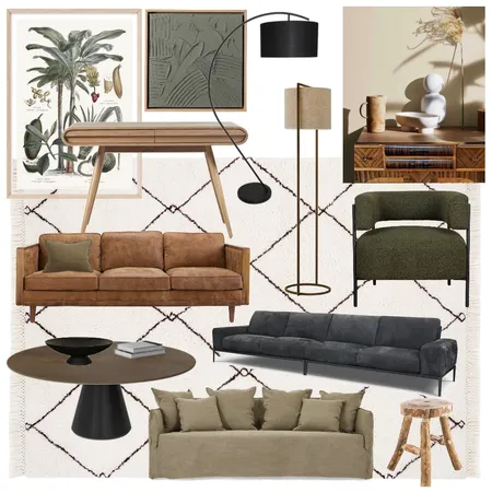 Penny Lane Living Room Interior Design Mood Board by Ellen Rose Interiors on Style Sourcebook