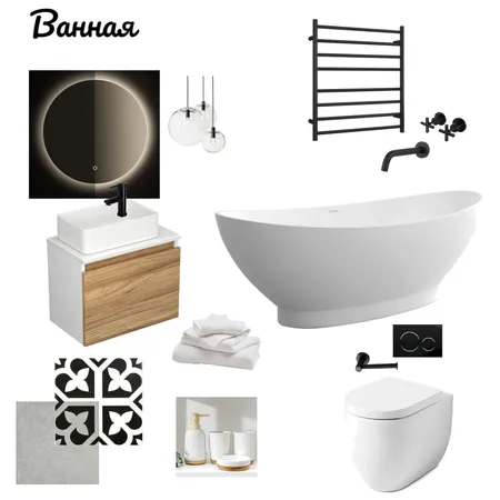 ванная Interior Design Mood Board by Sovams on Style Sourcebook