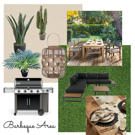 Barbeque Area Interior Design Mood Board by designandstylex on Style Sourcebook