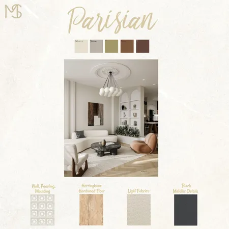 Moodboard Parisian Interior Design Mood Board by moriasegal26 on Style Sourcebook