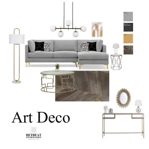 Art Deco Interior Design Mood Board by Retreat Interior Design on Style Sourcebook