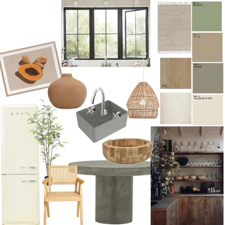 Wabi sabi cocina Interior Design Mood Board by designsbybri on Style Sourcebook
