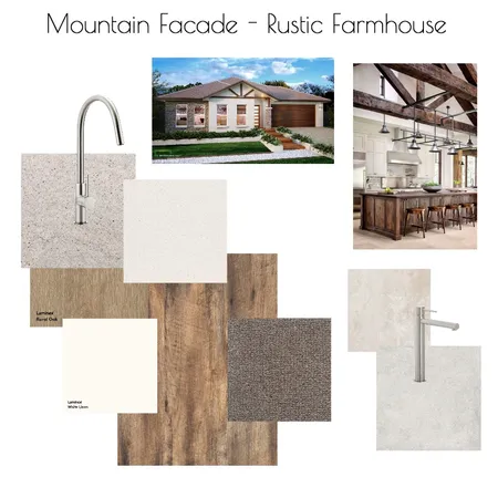 Mountain Facade - Rustic Farmhouse Interior Design Mood Board by Stacey Newman Designs on Style Sourcebook