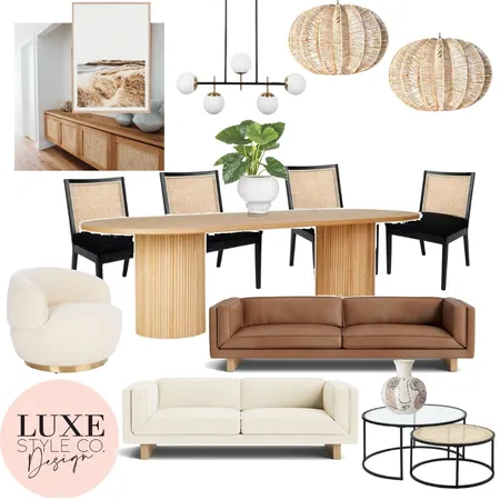 Contemporary coastal Interior Design Mood Board by Luxe Style Co. on Style Sourcebook
