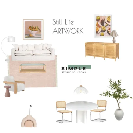 STILL LIFE ART Interior Design Mood Board by Simplestyling on Style Sourcebook