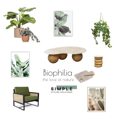 BIOPHILIA Interior Design Mood Board by Simplestyling on Style Sourcebook