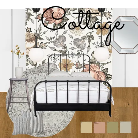 Cottage bedroom Interior Design Mood Board by carmelh on Style Sourcebook