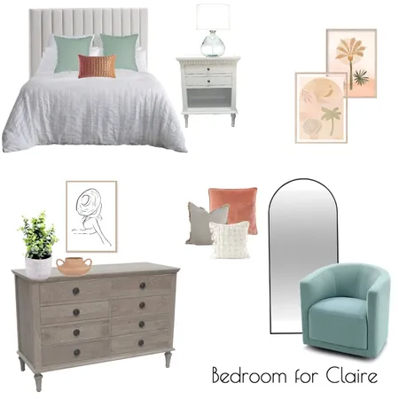 Bedroom for Claire Interior Design Mood Board by darralyn@thecalminterior.com.au on Style Sourcebook