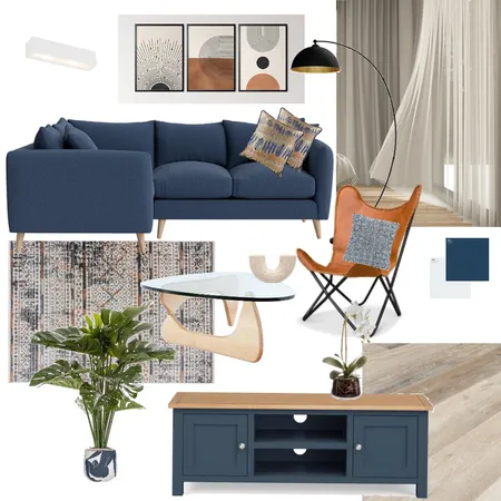 Module 9 Living room Interior Design Mood Board by Manuela Cacace on Style Sourcebook