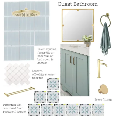 9 Perissa - Guest Bathroom Interior Design Mood Board by STK on Style Sourcebook