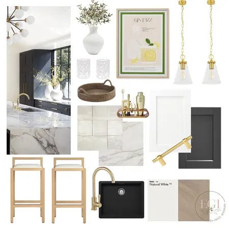 Apartment Kitchen Interior Design Mood Board by Eliza Grace Interiors on Style Sourcebook