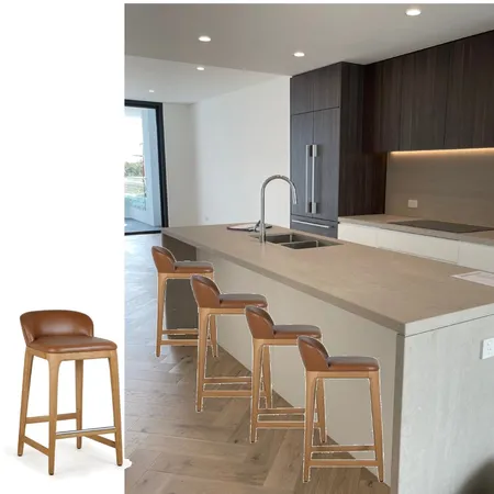 Chandos Kitchen Tan leather stool Interior Design Mood Board by juliefisk on Style Sourcebook