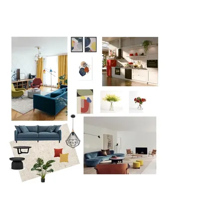 triadic Interior Design Mood Board by dunja_louw on Style Sourcebook