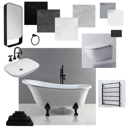 Bathroom Mood Board Interior Design Mood Board by Joanna Patitsini on Style Sourcebook