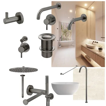 IDO 2: Bathroom Design-Activity 3 Interior Design Mood Board by Jennifer Kapur on Style Sourcebook