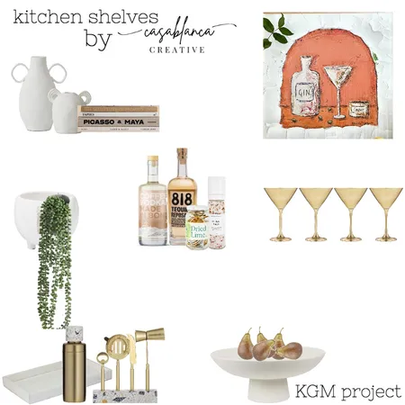kitchen shelves KGM project 2 Interior Design Mood Board by Casablanca Creative on Style Sourcebook