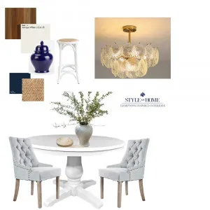 Thomas - Dining Interior Design Mood Board by Style My Home - Hamptons Inspired Interiors on Style Sourcebook