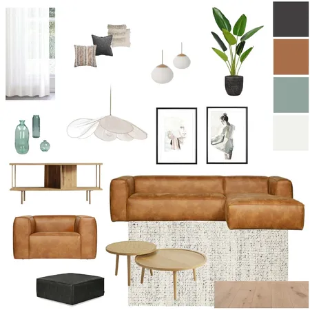 Module 9 - Living Room Vase unten Interior Design Mood Board by Svea Deutsch on Style Sourcebook