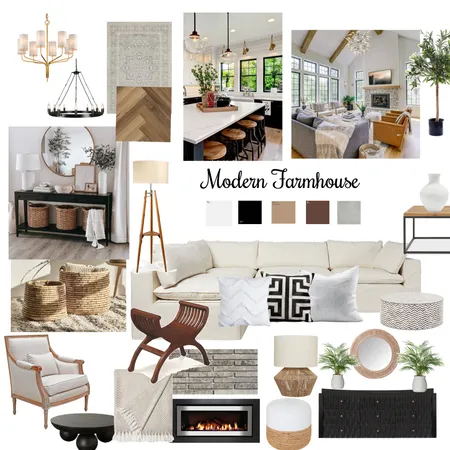 farmhouse 3 Interior Design Mood Board by temimail on Style Sourcebook