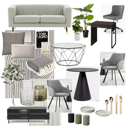 250 1beds Flat67 Interior Design Mood Board by Lovenana on Style Sourcebook