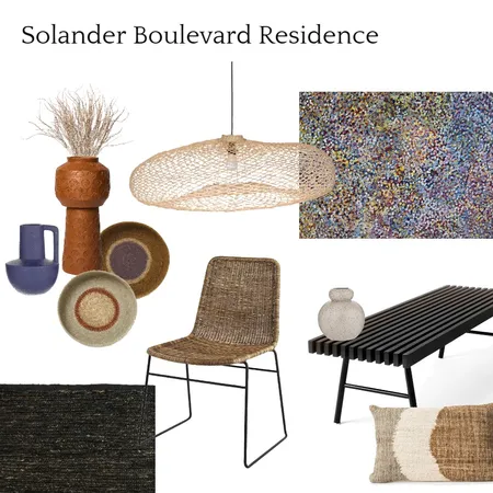 Solander Residence_Dining Room Interior Design Mood Board by bronteskaines on Style Sourcebook