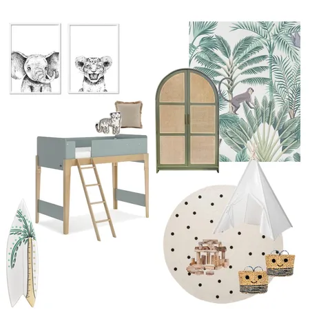 In the Jungle Interior Design Mood Board by InteriorsByGrace on Style Sourcebook