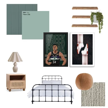 Max's bedroom Interior Design Mood Board by mlozza1 on Style Sourcebook