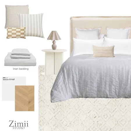 Master Bedroom Interior Design Mood Board by Zimii Studio on Style Sourcebook