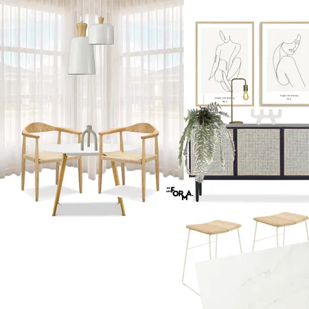 Scandi Inspired Living Room Interior Design Mood Board by Formery | Architect & Interior Designer Melbourne on Style Sourcebook