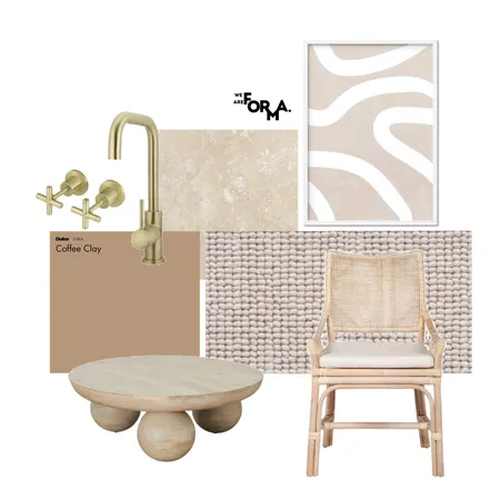 Boho Living Interior Design Mood Board by Formery | Architect & Interior Designer Melbourne on Style Sourcebook
