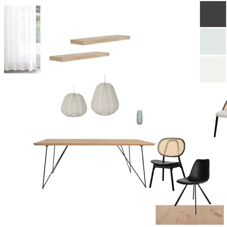 Module 9 - Dining Room Interior Design Mood Board by Svea Deutsch on Style Sourcebook